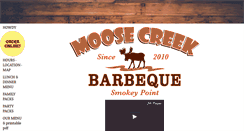 Desktop Screenshot of moosecreekbbq.com